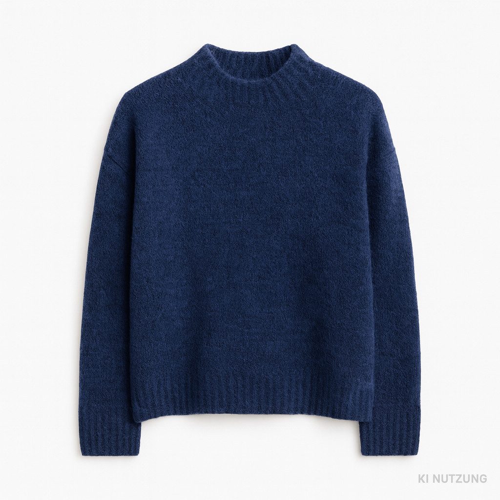 Mos Mosh Strickjacke Thora MOS MOSH Strickpullover blau