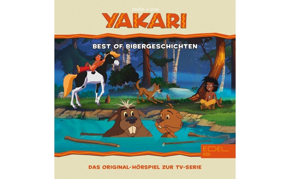Hörspiel-CD Yakari - Best of - Bei den Bibern, 1 Audio-CD