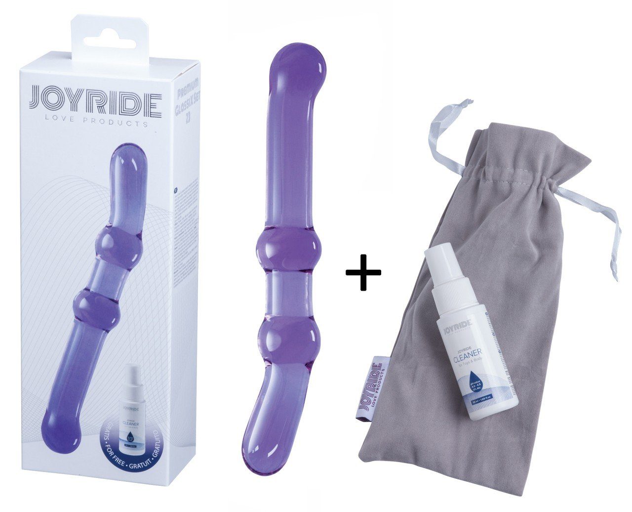 JOYRIDE Dildo JOYRIDE Premium GlassiX Set 23, Toys für Alle,Glas Toys,JOYRIDE,Import-ST Rubber,women,men,JOYRIDE