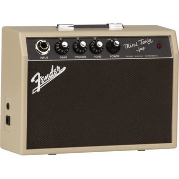 Fender Verstärker (Mini '65 Twin Amp Blonde - leichter Combo Verstärker für E-Gitarre)