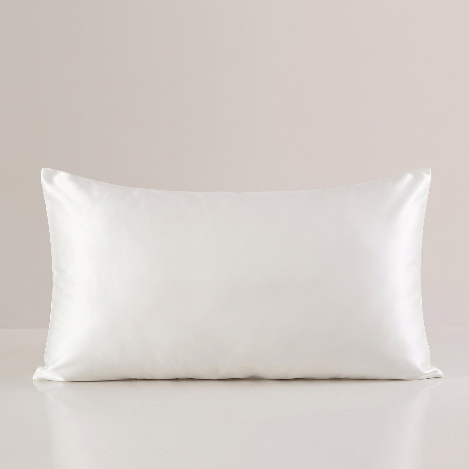 Vivi Idee Kissenbezug 100 % Maulbeerseide 22 Momme Satin Luxus 40x80cm 1 Stk., temperaturregulierend, schützt Haut & Haar, ideal für Schönheitsschlaf