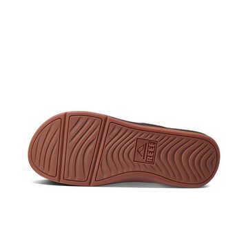 Reef Zehentrenner Sandale Leather Ortho Coast Zehentrenner (1, 1-tlg) Anatomisch geformtes Fußbett, leichtes EVA Fußbett
