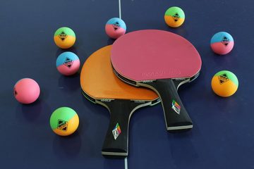 Joola Tischtennisschläger Tischtennisschlägerset-Colorato (Set, 10-tlg)