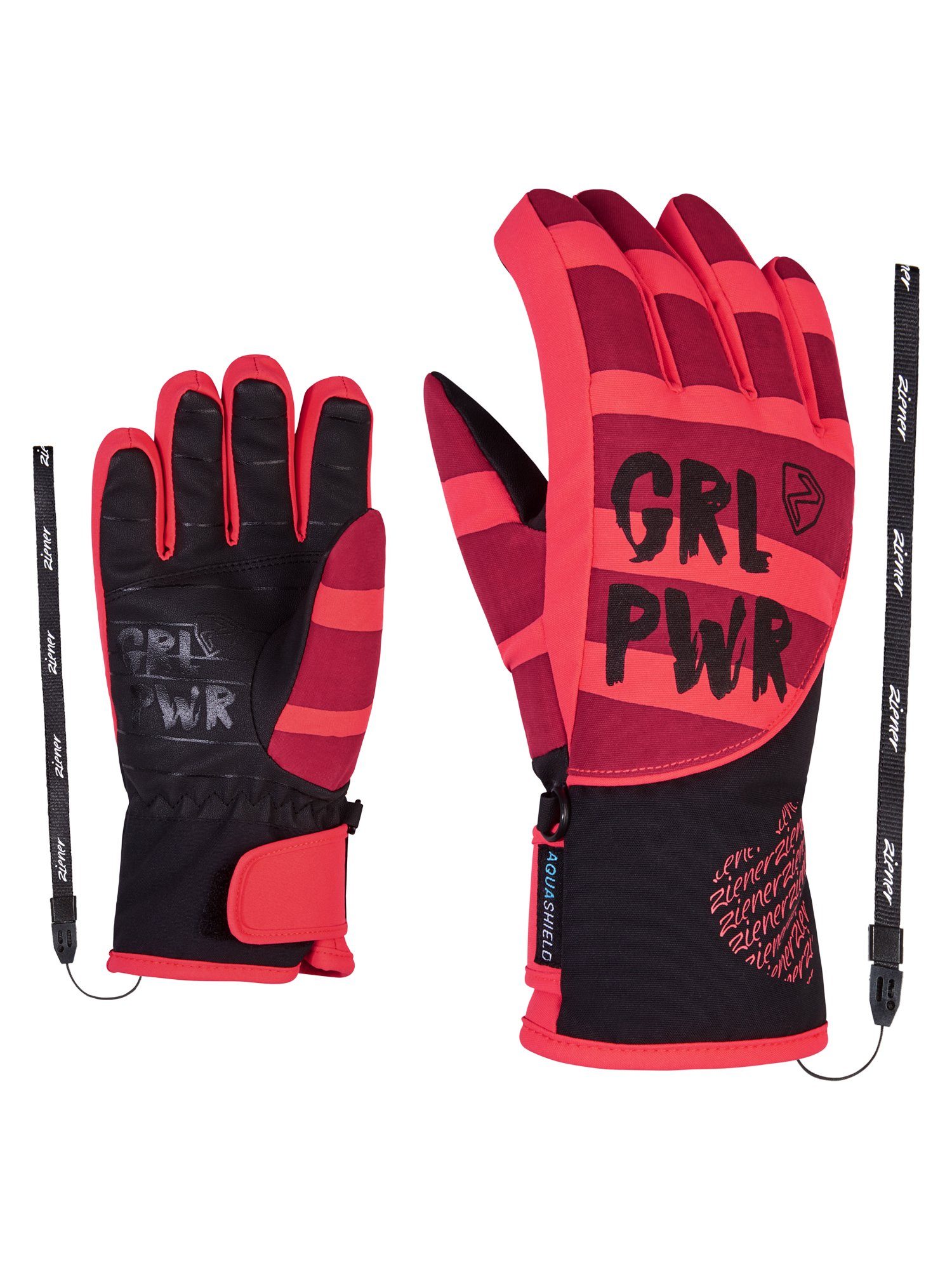 AS(R) glove Ziener PR junior LIWA Skihandschuhe GIRLS