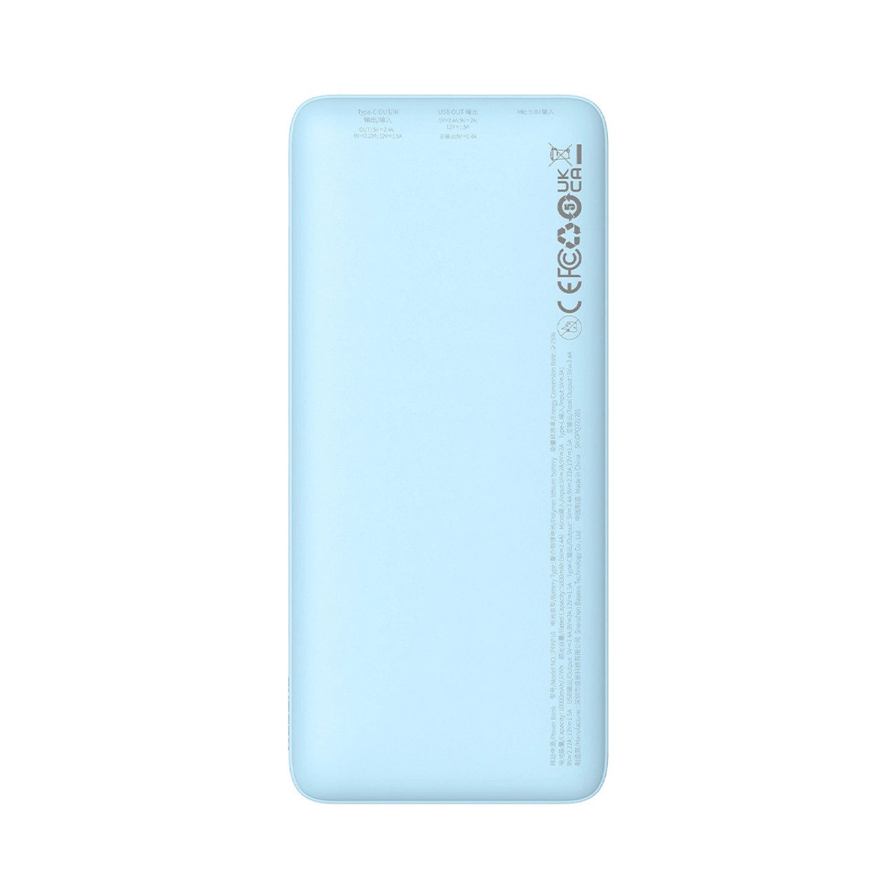 Baseus Airpow Powerbank 10000 mAh (5, 9, 12 V), Kompakte 20W Powerbank mit Dual-Port und LED-Anzeige