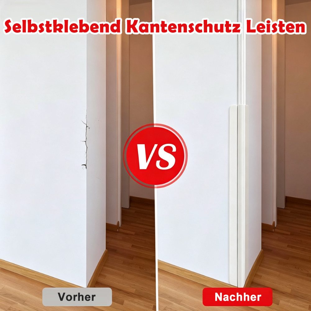 AFKSMILE Duschdichtung Selbstklebend Kantenschutz Leisten, 3m Zierleisten Einfach Schneidbar, Wandleisten Selbstklebend für Eckenschutz Kantenschutz, Wasserdich – Bild 5 von 5