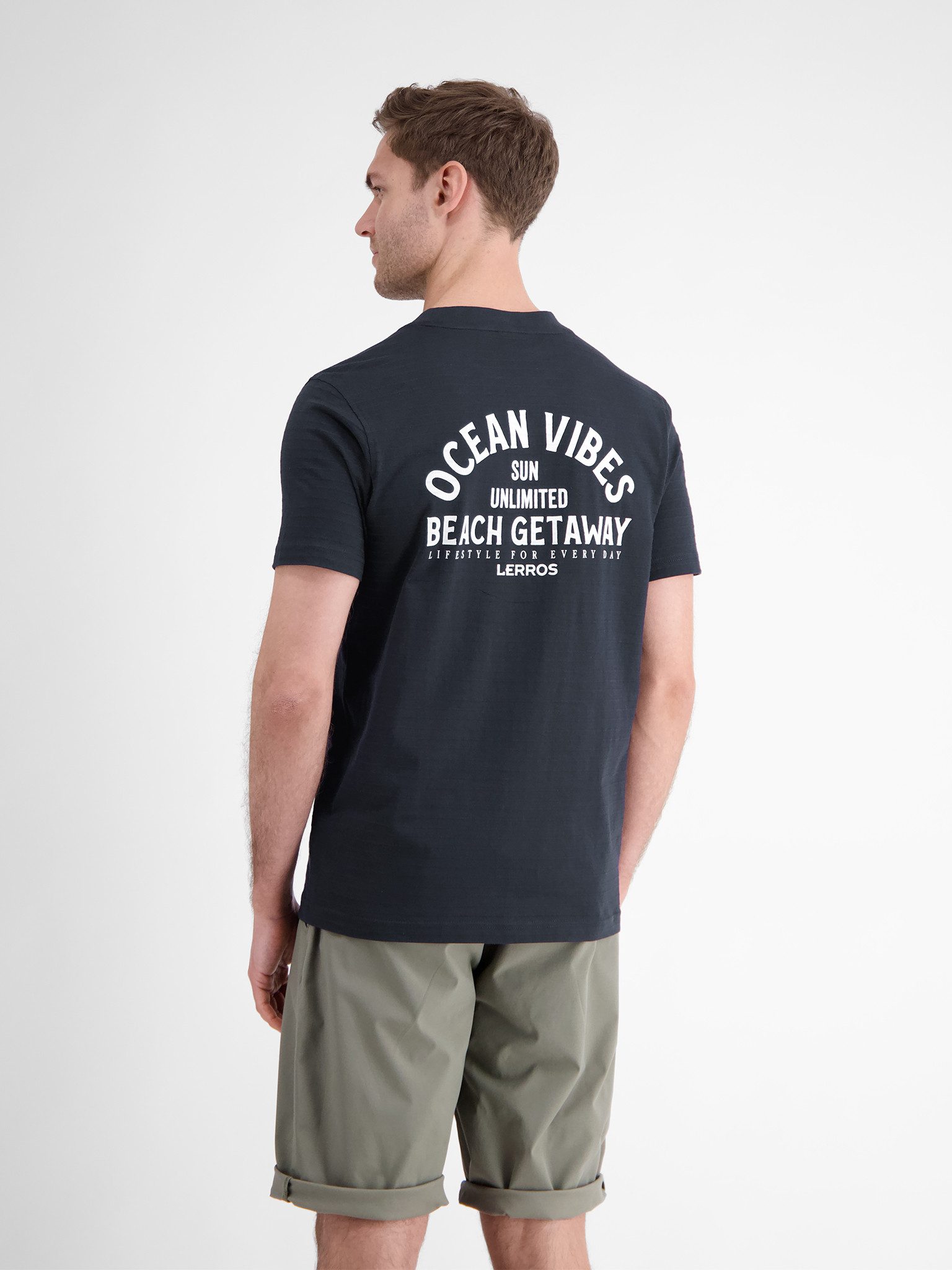 LERROS T-Shirt mit Front und Back günstig online kaufen
