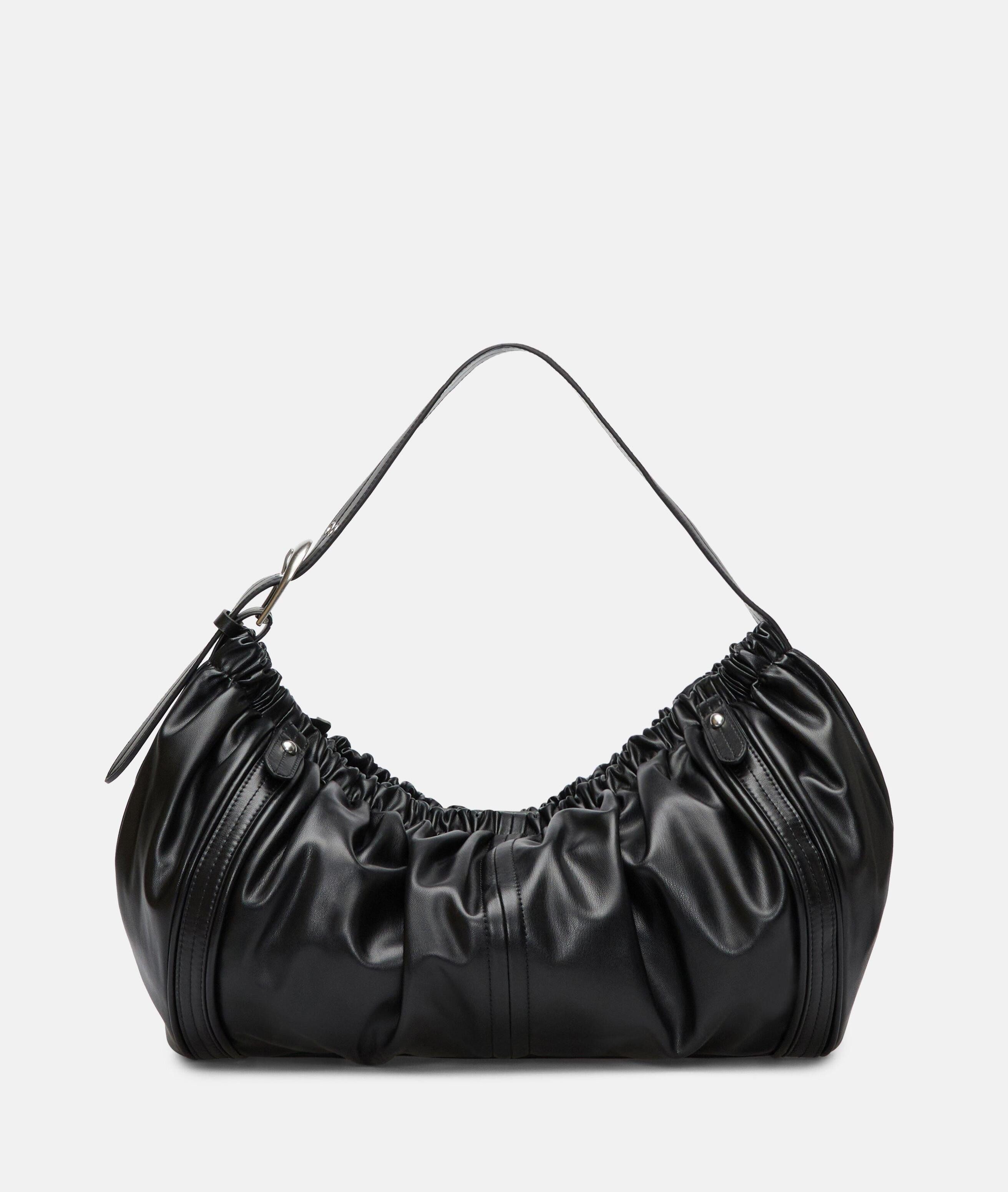 Liebeskind Berlin Schultertasche Faye Hobo L, Große Schultertasche in Ziegenlederoptik