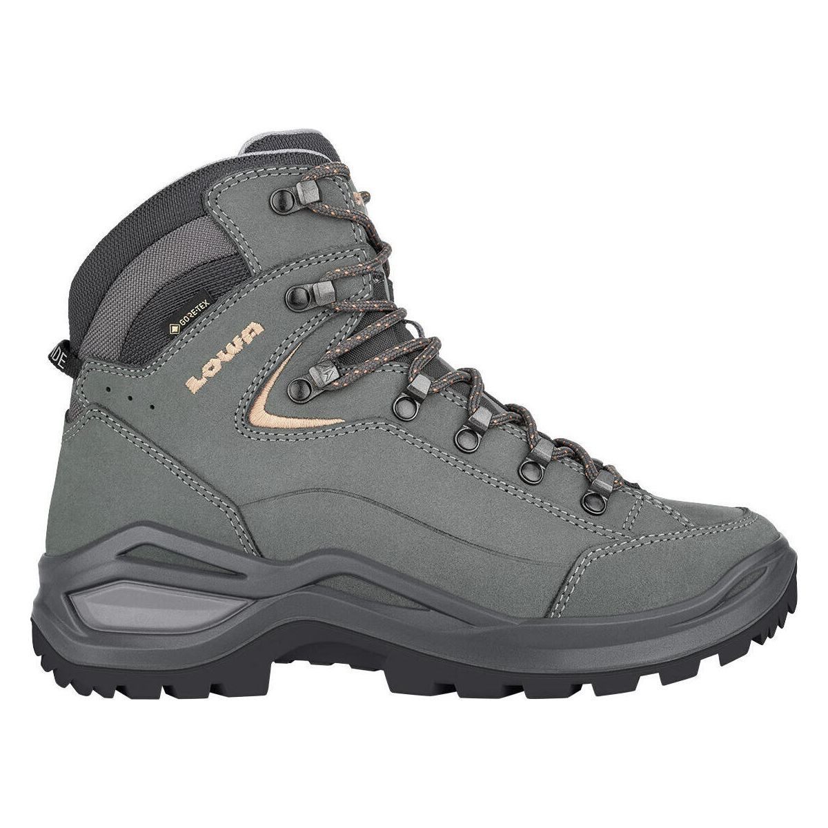 Lowa Renegade EVO GTX Mid Ws W Hikingschuh Vielseitiger Damen-Wanderschuh mit GORE-TEX®, ideal für
