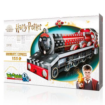 Wrebbit 3D-Puzzle Hogwarts Express Mini (155 Teile) - Harry Potter, 155 Puzzleteile