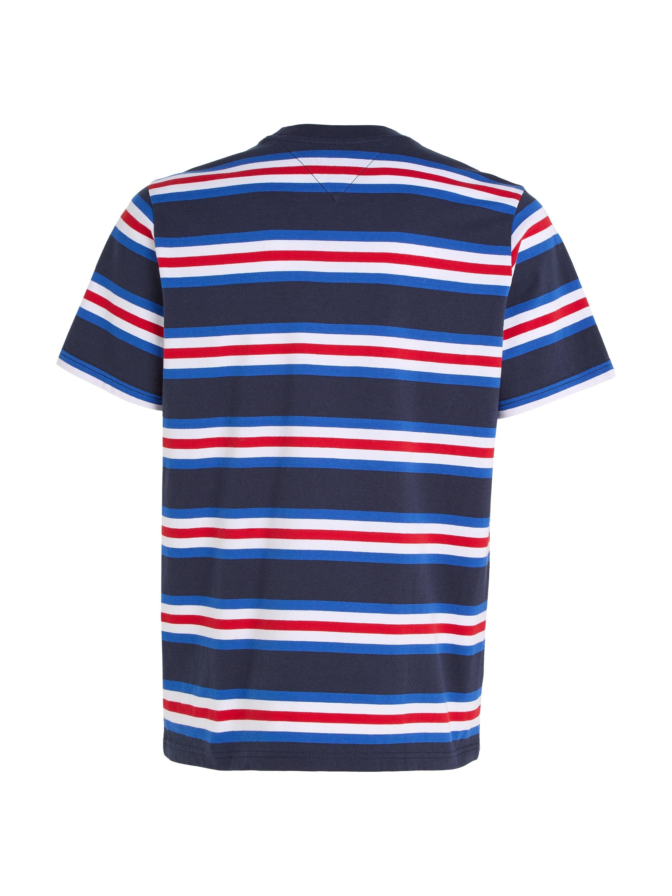 Tommy Jeans TEE Twilight T-Shirt STRIPE REG TJM Navy FLAG