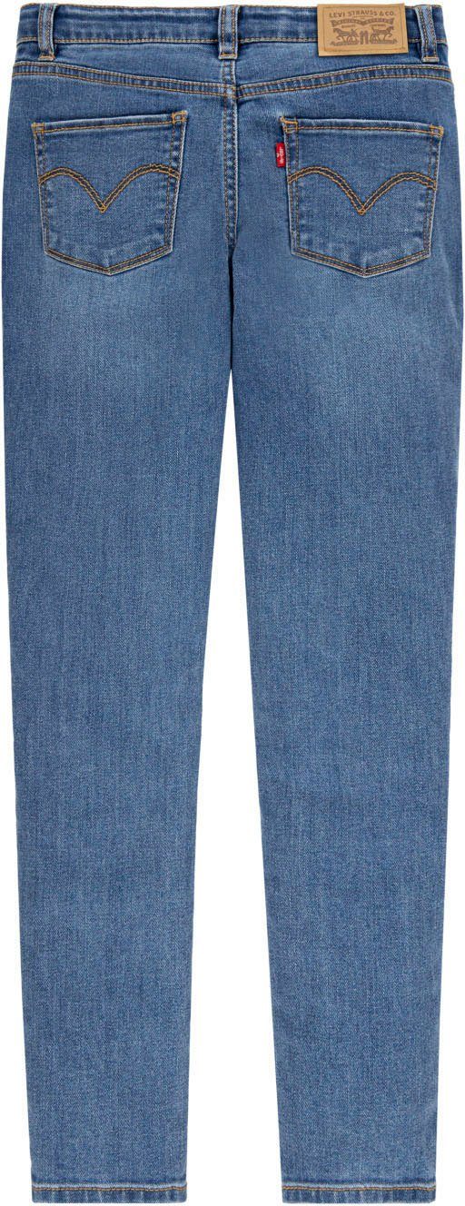 for blue used Stretch-Jeans Levi's® GIRLS 710™ SUPER SKINNY JEANS FIT mid Kids indigo