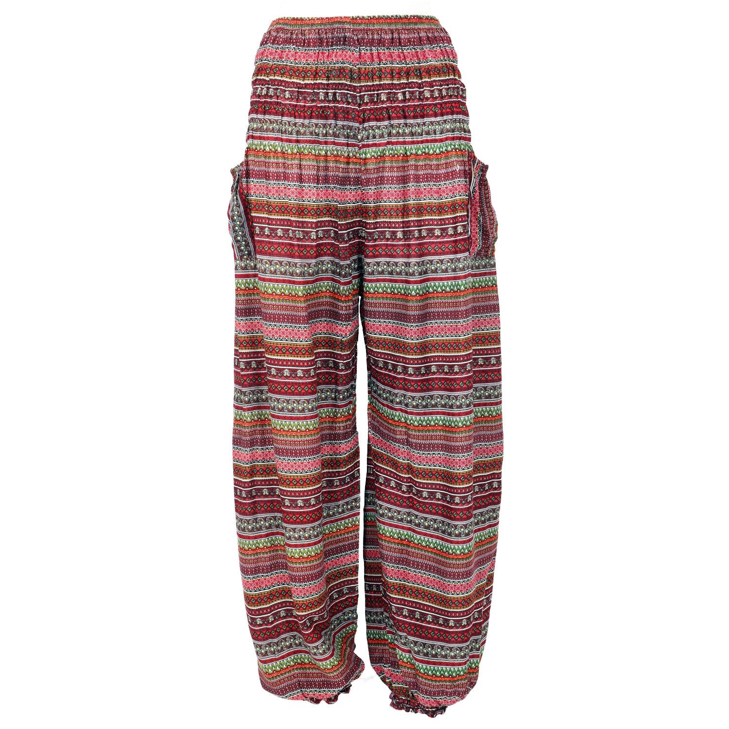 Guru-Shop Relaxhose Luftige Pluderhose, Sommerhose, Yogahose günstig online kaufen