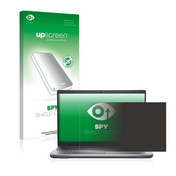 upscreen Blickschutzfolie für Dell Precision 3571, Displayschutzfolie, Blaulichtfilter Privacy Folie Schutzfolie Sichtschutz klar Anti-Spy