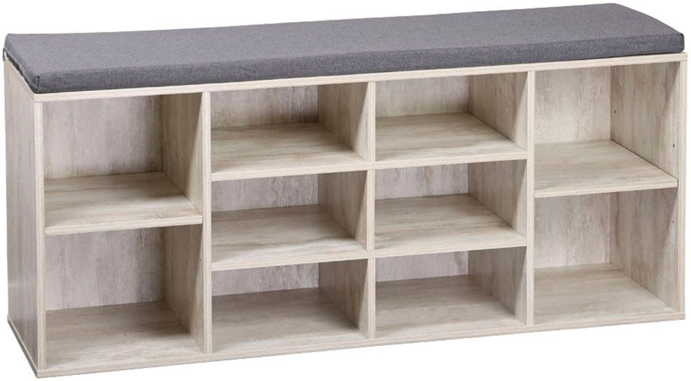 KESPER® Schuhschrank KESPER Schuhschrank mit Sitzkissen
