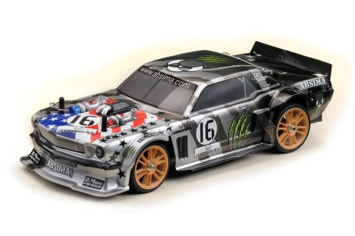 RC-Auto Green Power Elektro Modellauto Speed Touring Car FUN MAKER Brushless