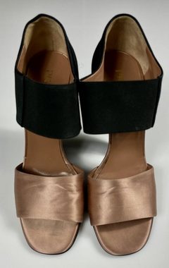 PRADA Prada Iconic Retro Satin Sandals Shoes Slingback Schuhe Peep Open Toe Pumps