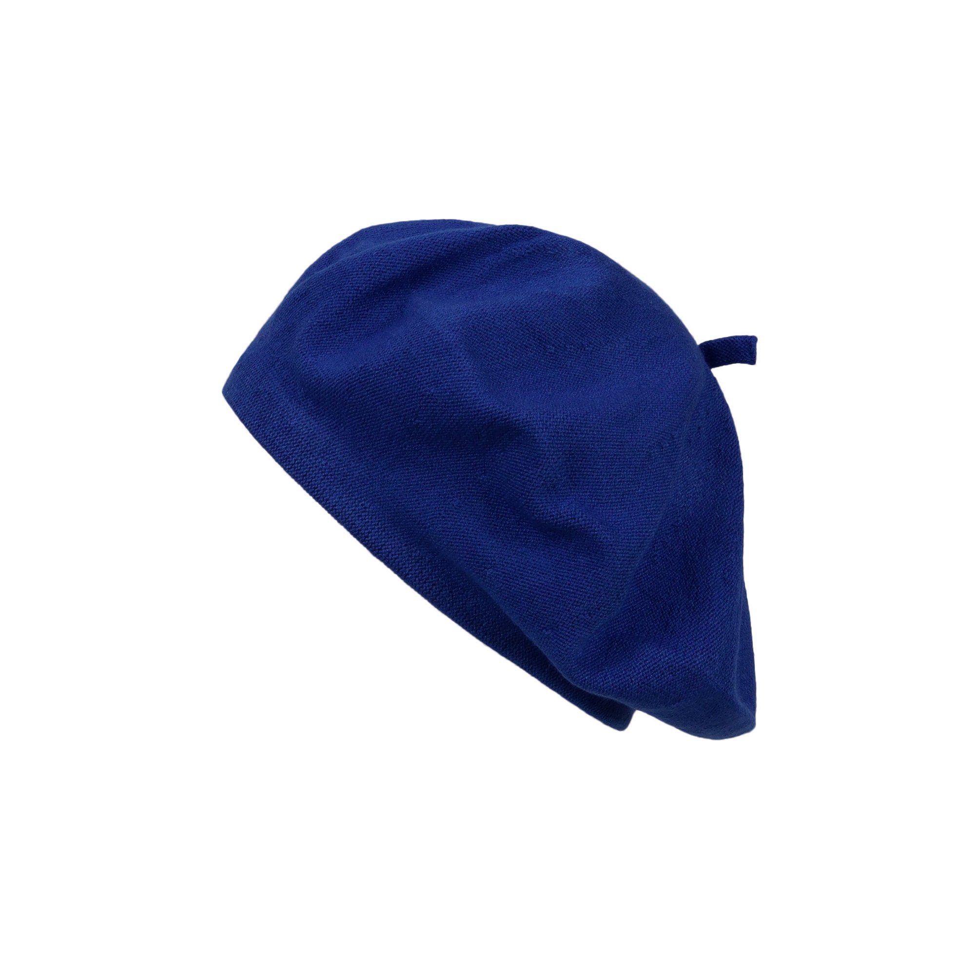 ZEBRO Baskenmütze Baskenmütze blau
