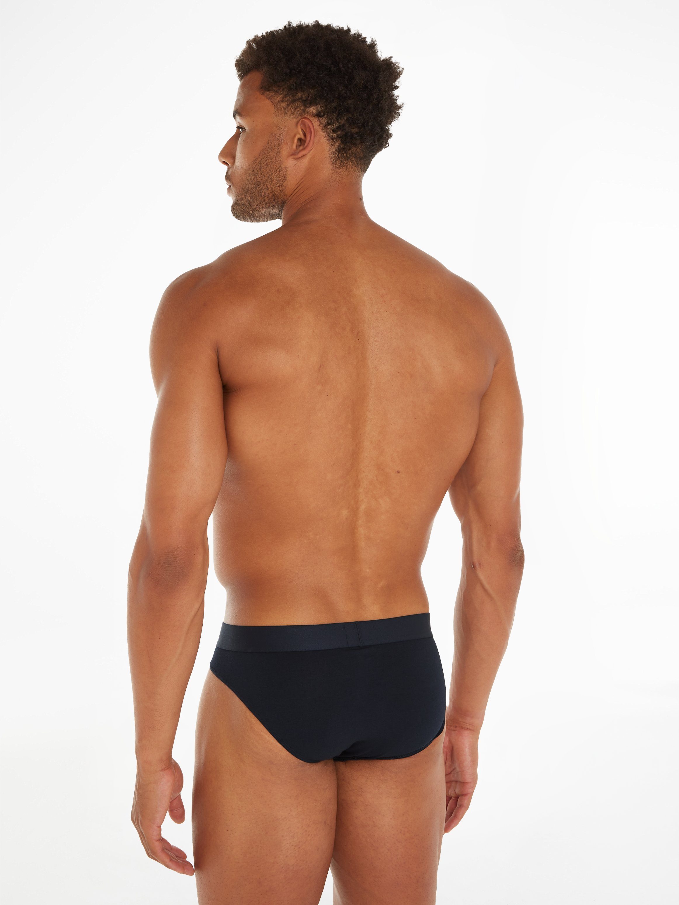 Tommy Hilfiger Underwear Slip TH-3P BRIEF (Packung, 3er) mit Tommy Hilfiger Logoschriftzug