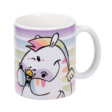 United Labels® Tasse Pummel & Friends Tasse Zebrasus - One day I will fly 320 ml, Keramik