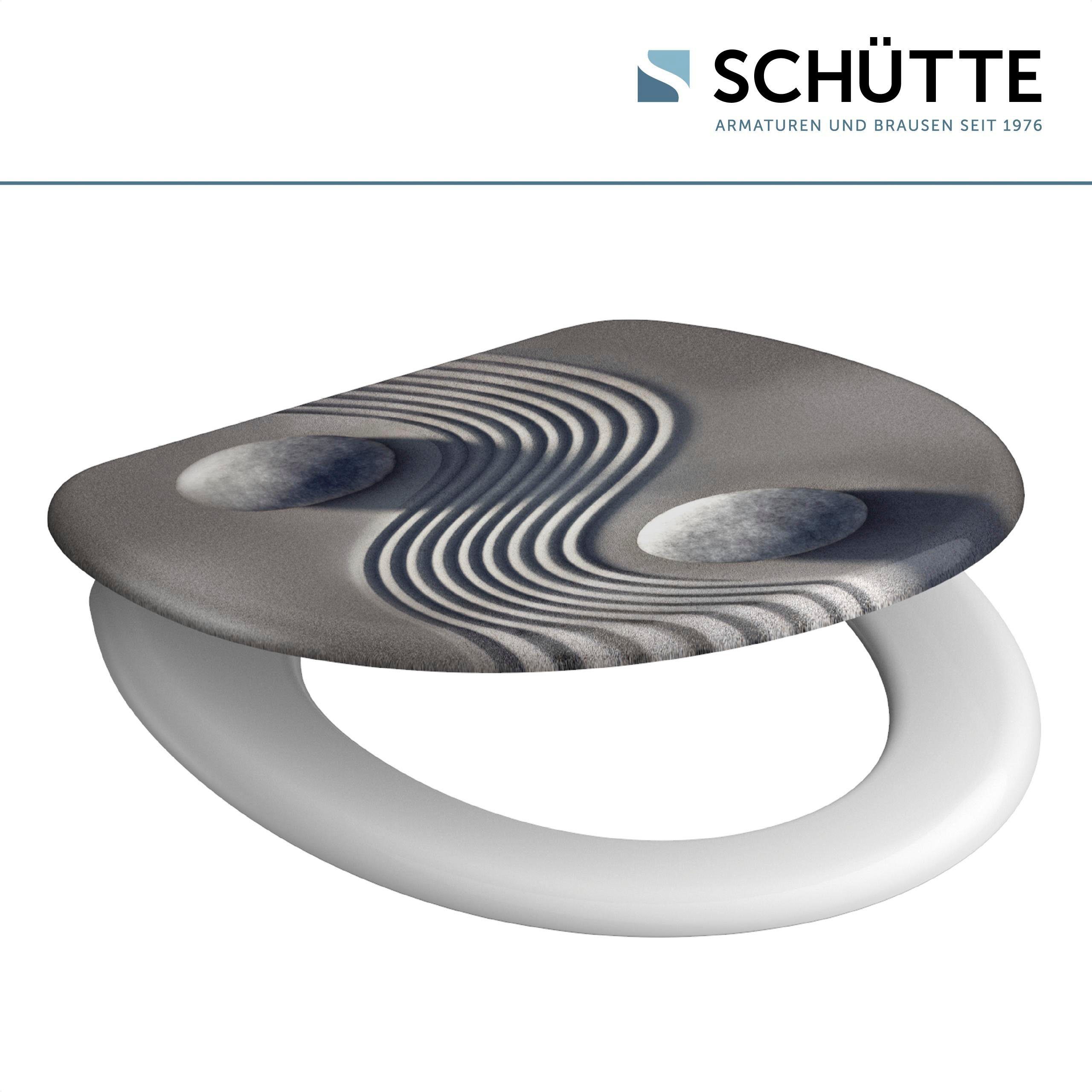 Schütte WC-Sitz Yin & Yang, Duroplast, mit Absenkautomatik günstig online kaufen