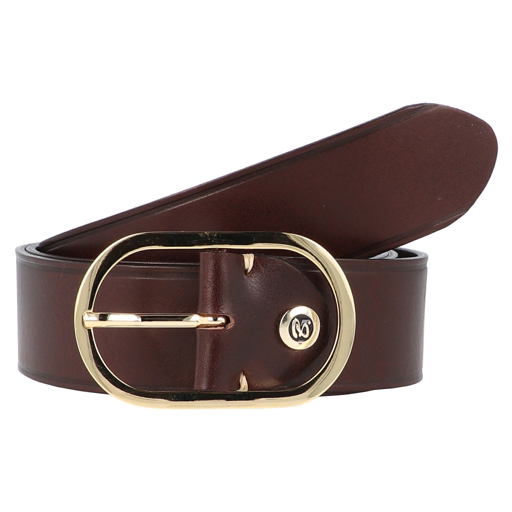 b.belt Ledergürtel Dornschließe