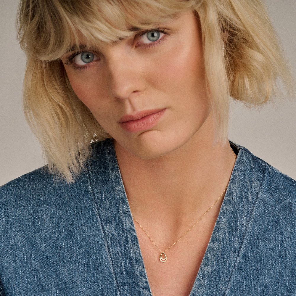 Blush Kette mit Anhänger 3195YZI, tropfenförmiger Anhänger