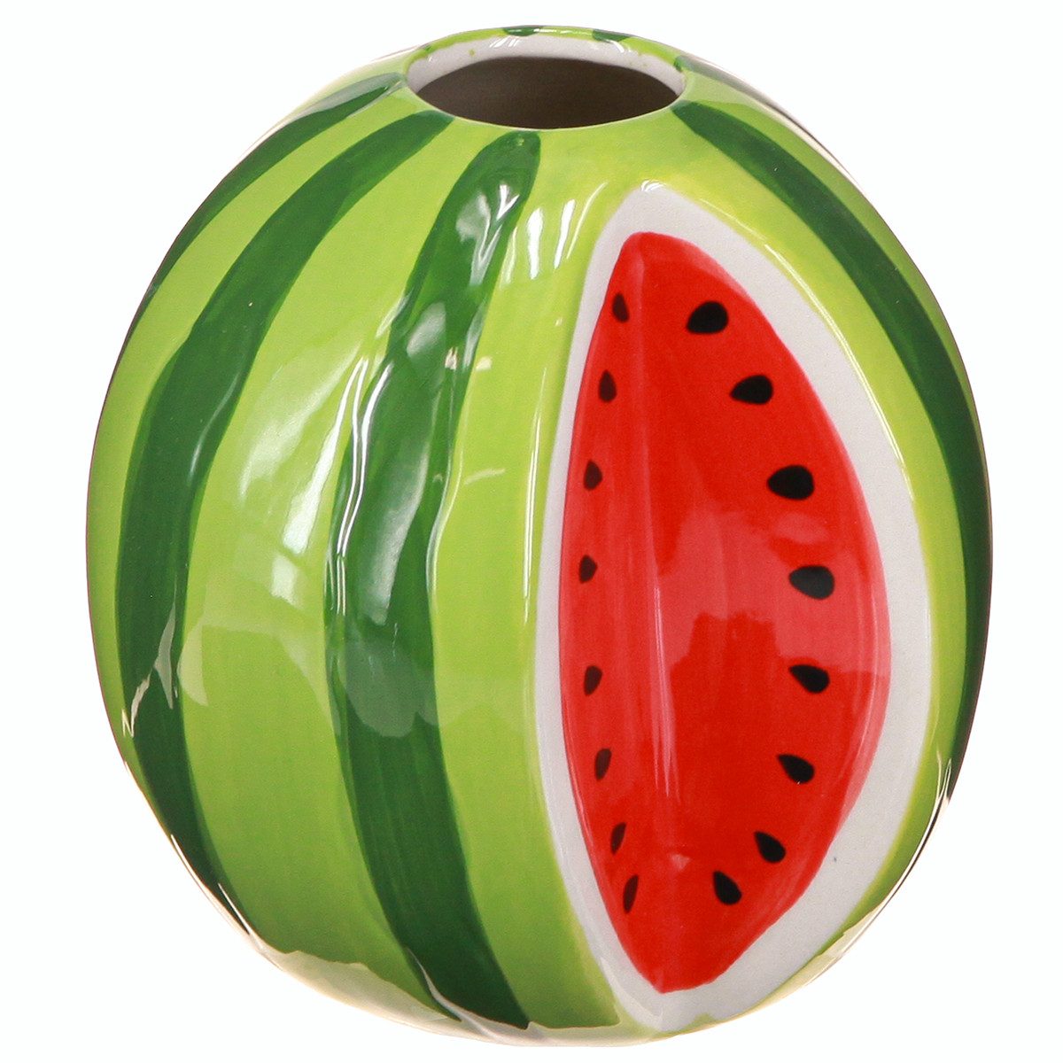 Viana Übertopf Keramikvase Wassermelone Deko Vase günstig online kaufen