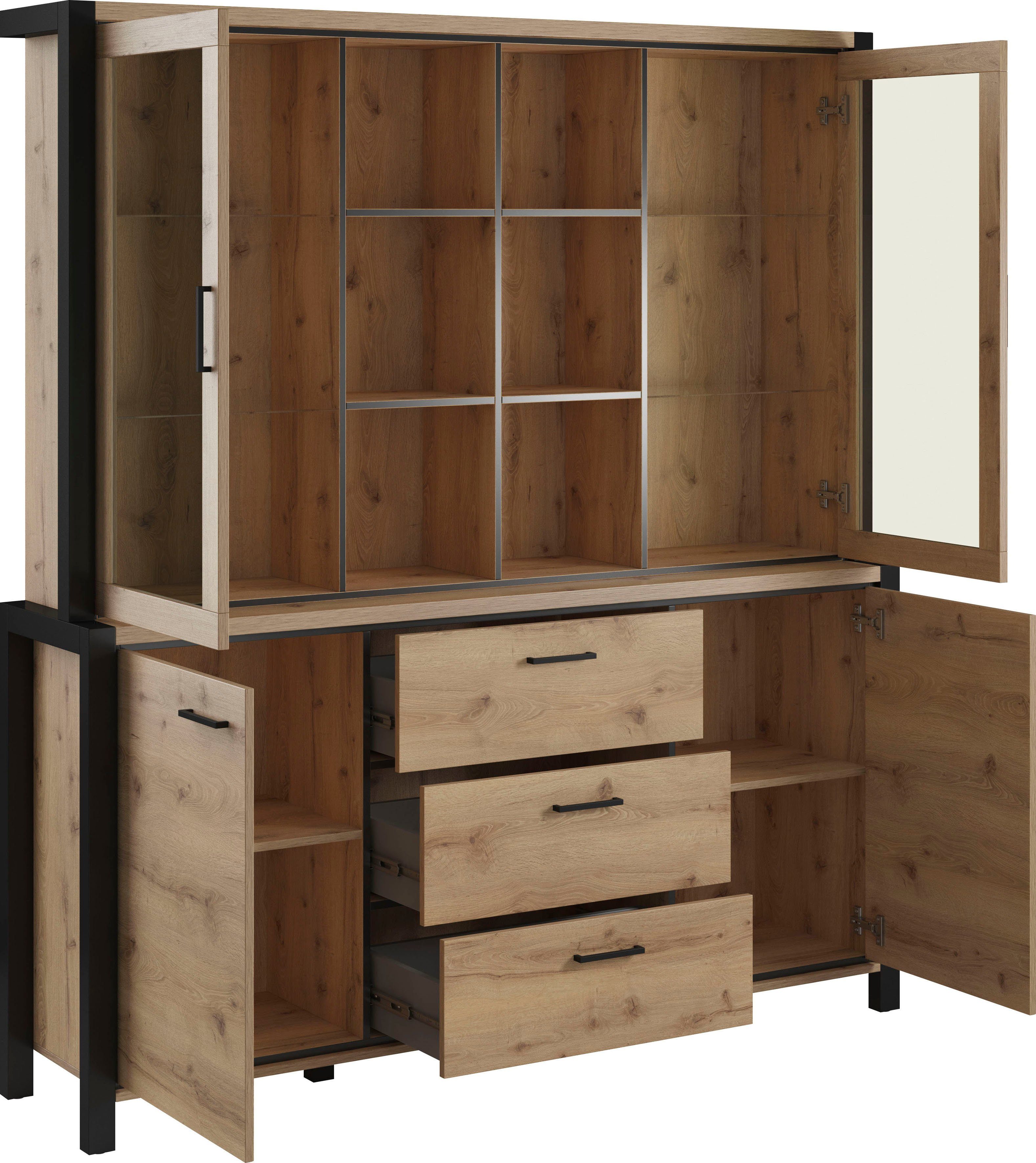 Home affaire Buffet Aktiv (B/T/H): 180/40,5/200 cm
