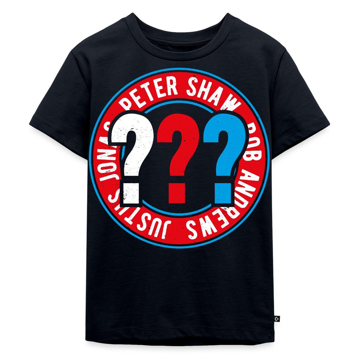 T-Shirt Die Drei Fragezeichen Kids Logo Kreis Kinder Premium T-Shirt