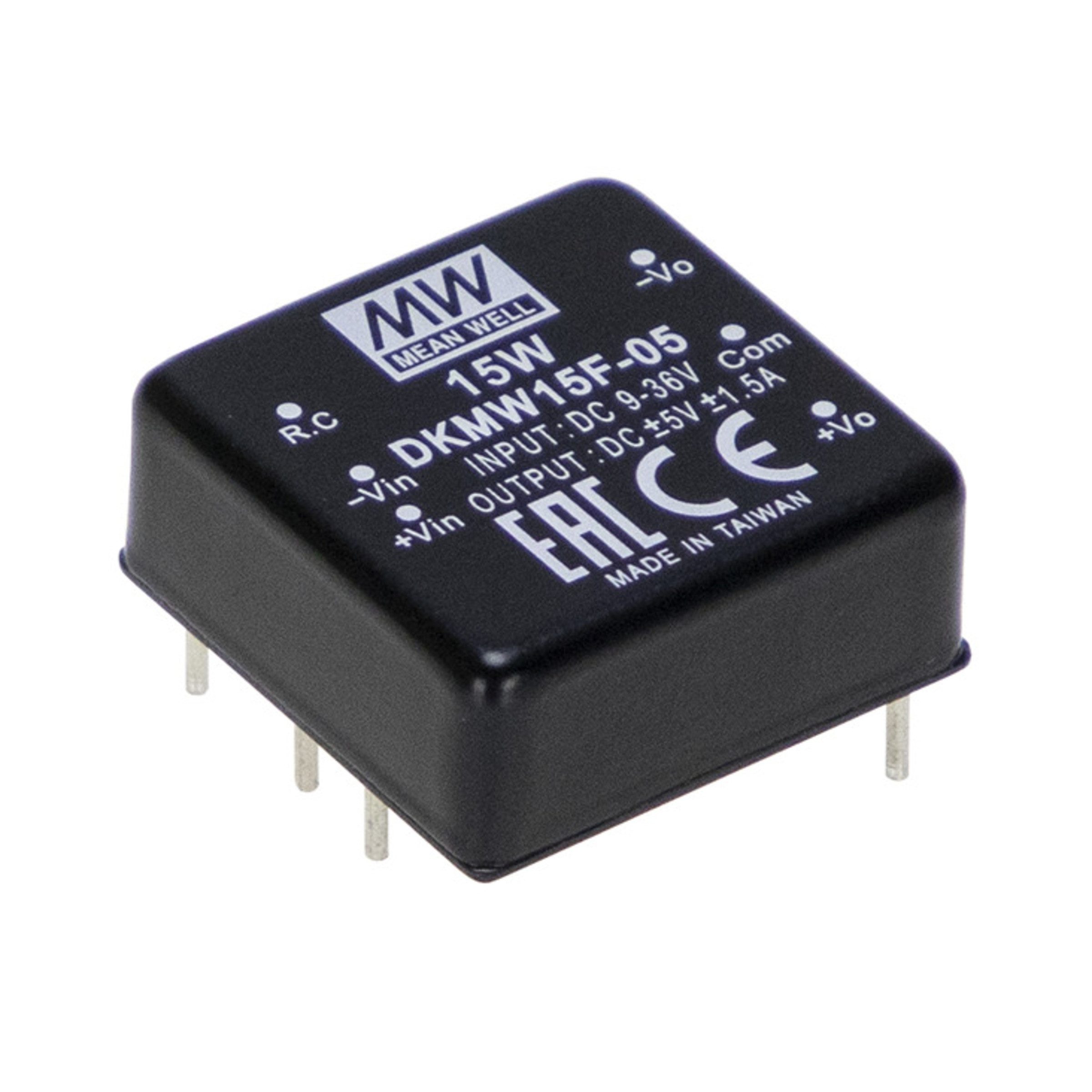 Wechselrichter "DKMW15F-05" 9-36V, 15W, Niedervolt, L25,4xH10,2xB20cm