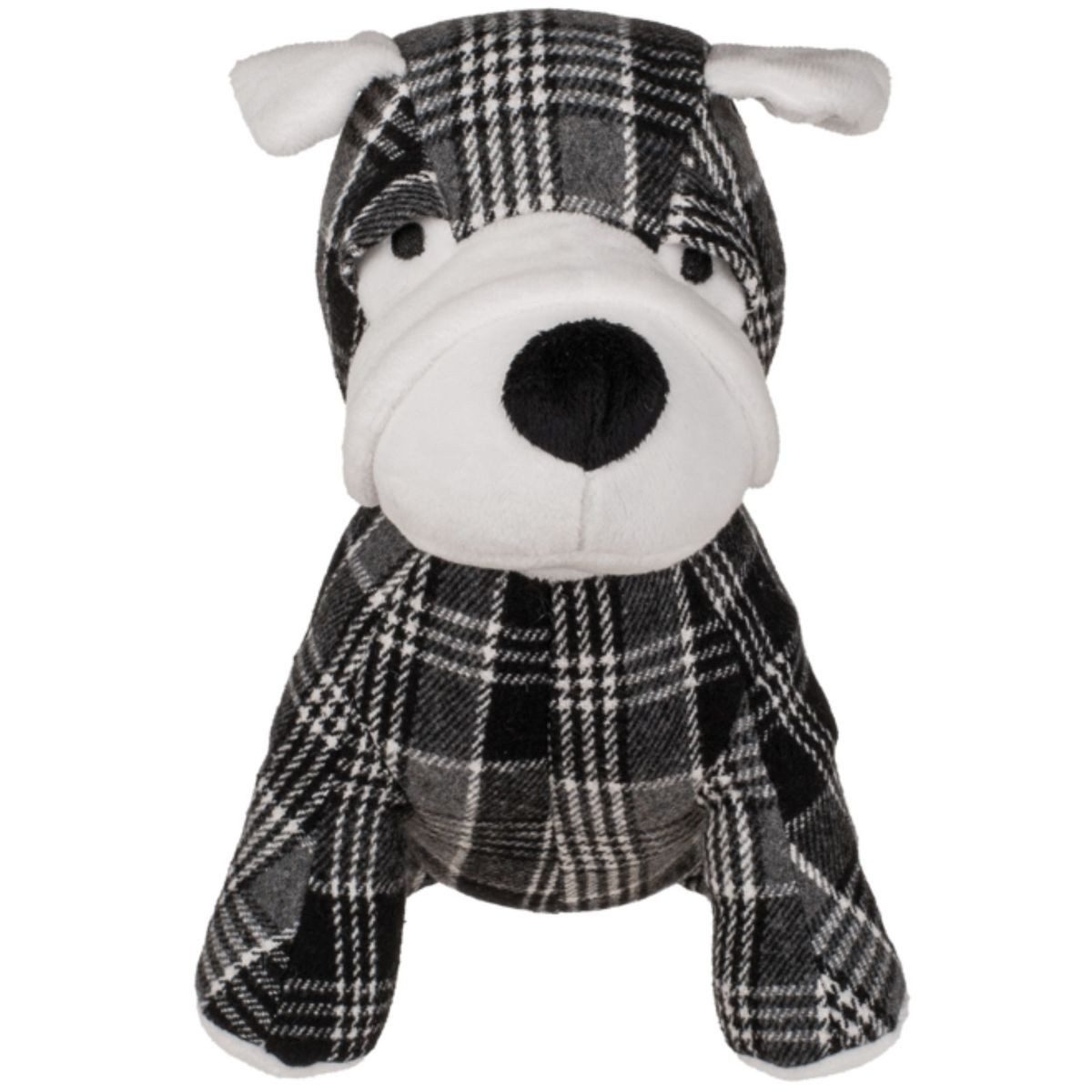 Out of the Blue Türstopper Türhalter Hund 25cm kariert Türfeststeller 1kg Stopper für Türen Boden (1 St)