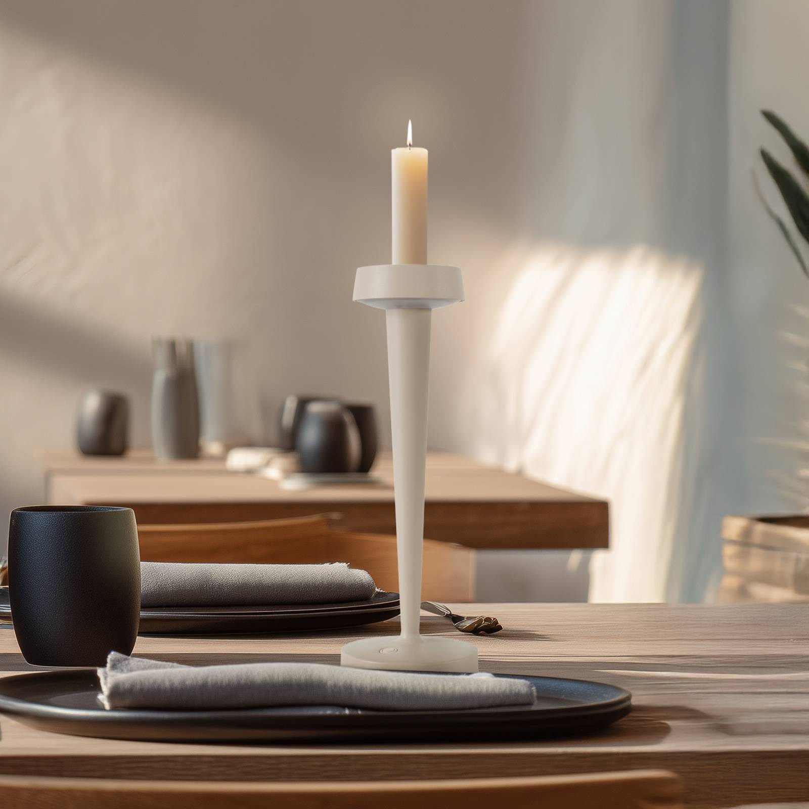 Lucande Tischleuchte Lea, Enthalten, LED 2 W gesamt, warmweiß