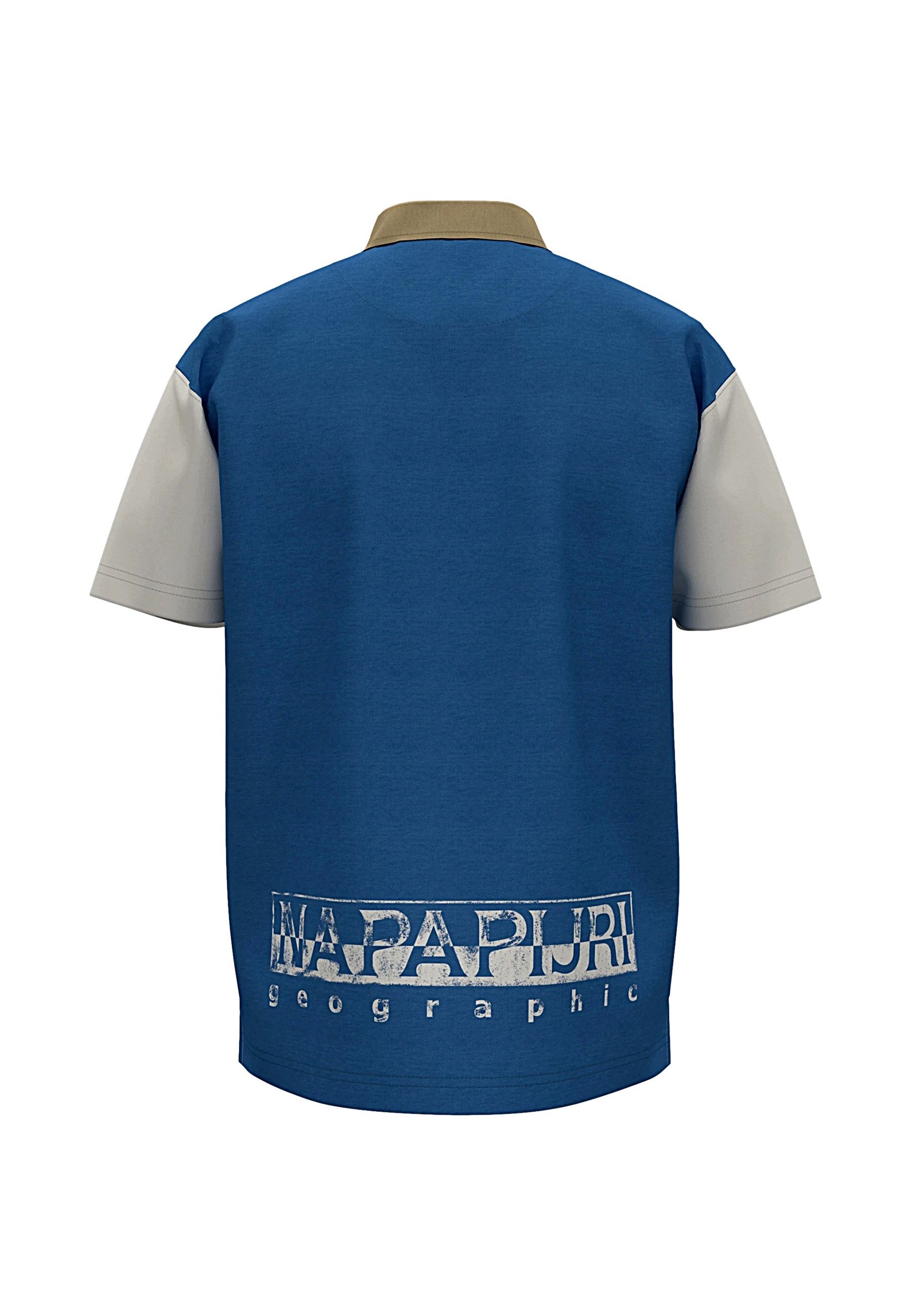 Napapijri Poloshirt Poloshirt Kurzarmshirt E-REFLECT (1-tlg., 1)