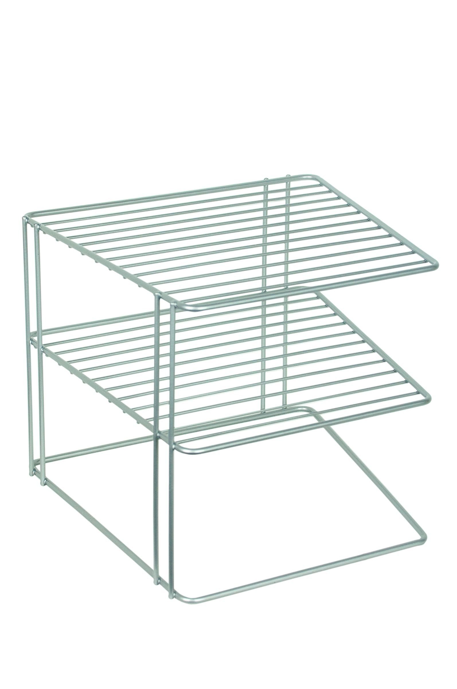 Metaltex Schrankeinsatz Küchenschrank Tellerregal Eckschrankeinsatz Eckrega günstig online kaufen