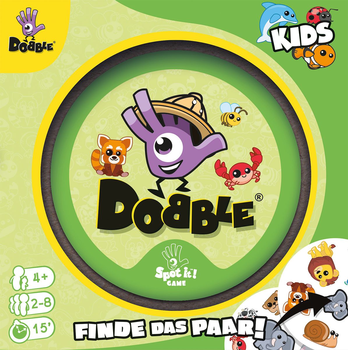 Asmodee Spiel Dobble Kids, Reaktionsspiel