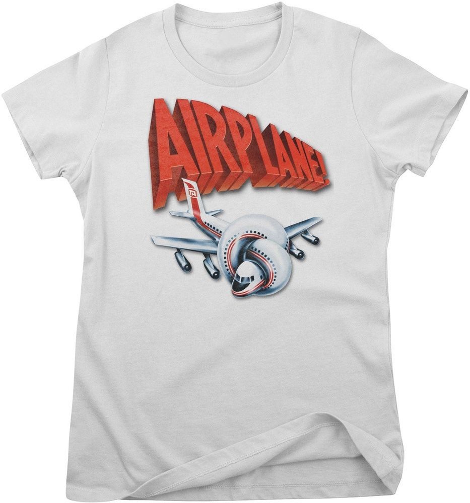 Airplane! T-Shirt Airplane! Logo Girly Tee