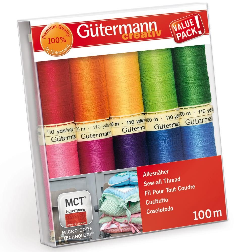 Gütermann Gütermann Nähfaden-Set Allesnäher 10x100m Col.3 Nähgarn