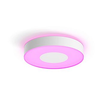 Philips Hue LED Deckenleuchte Bluetooth White & Color Ambiance LED Deckenleuchte Xamento in Weiß, keine Angabe, Leuchtmittel enthalten: Ja, fest verbaut, LED, warmweiss, Deckenlampe, Deckenbeleuchtung, Deckenlicht