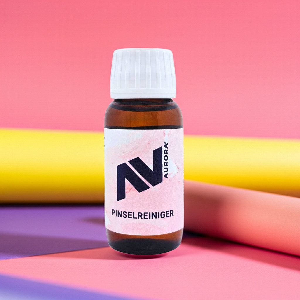 Aurora Nailart-Pinsel AURORA Universal Pinselreiniger für Nailart 50ml, 50 tlg.