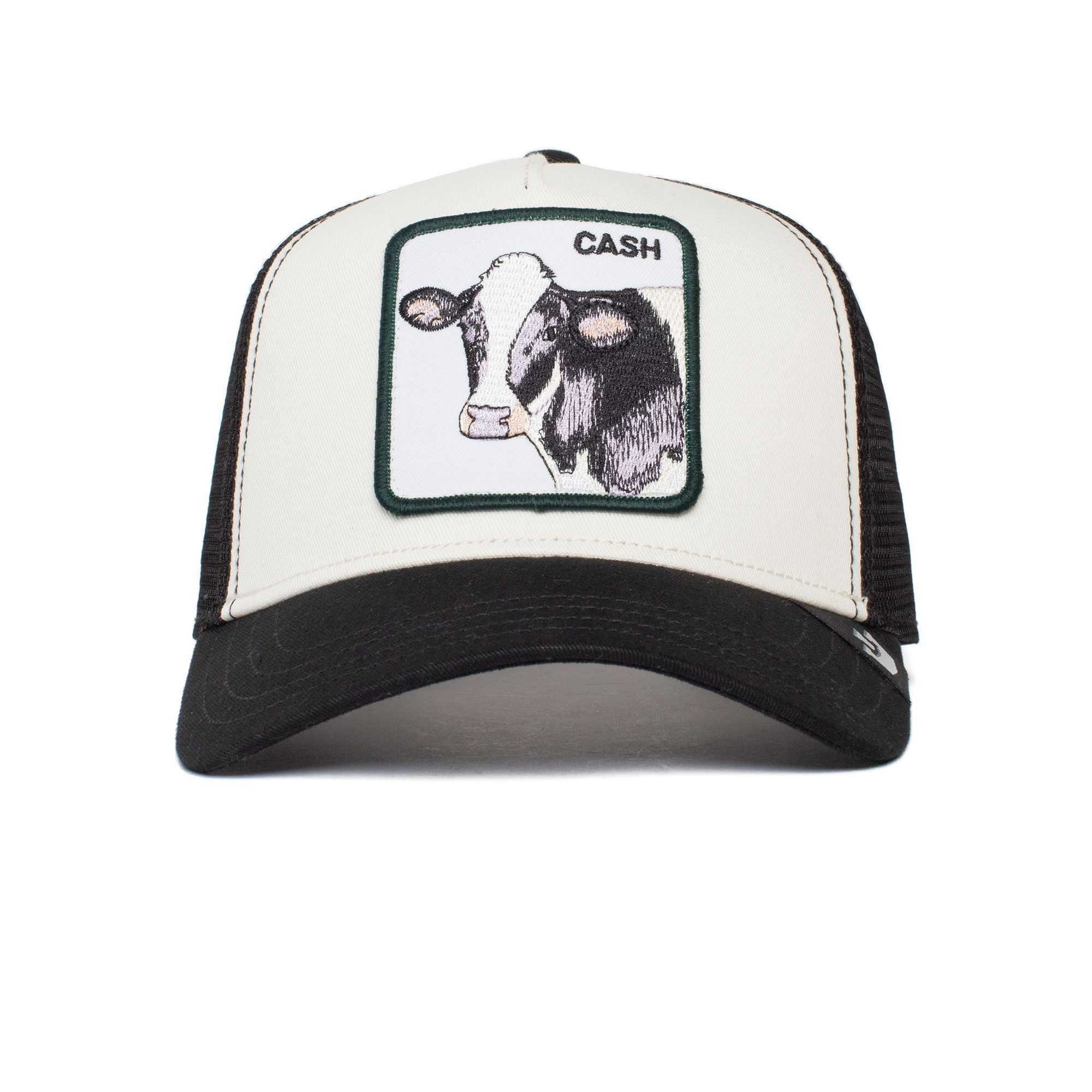 GOORIN Cash Cap One Cow Cap Baseball Frontpatch, Size The Trucker - Unisex Bros. Kappe,