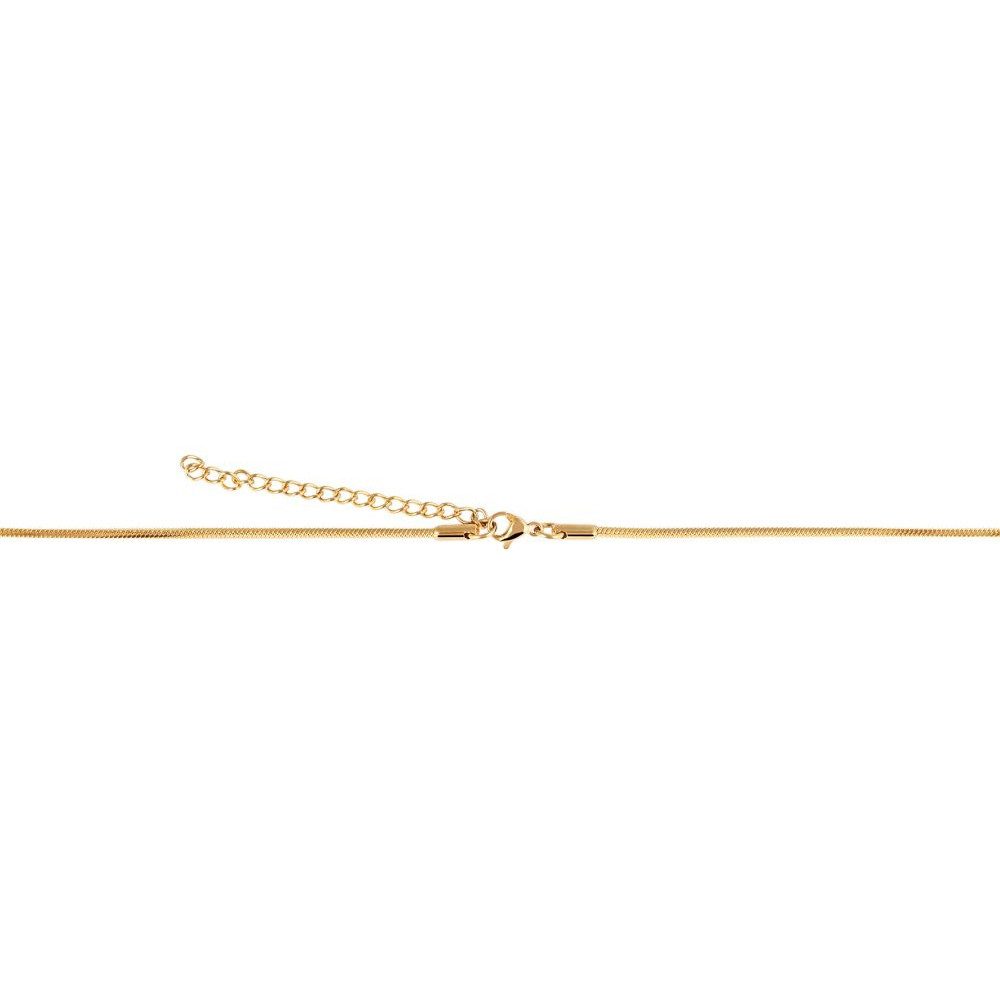 Kette ohne Anhänger Halskette – Schlangenkette aus Edelstahl 45 cm