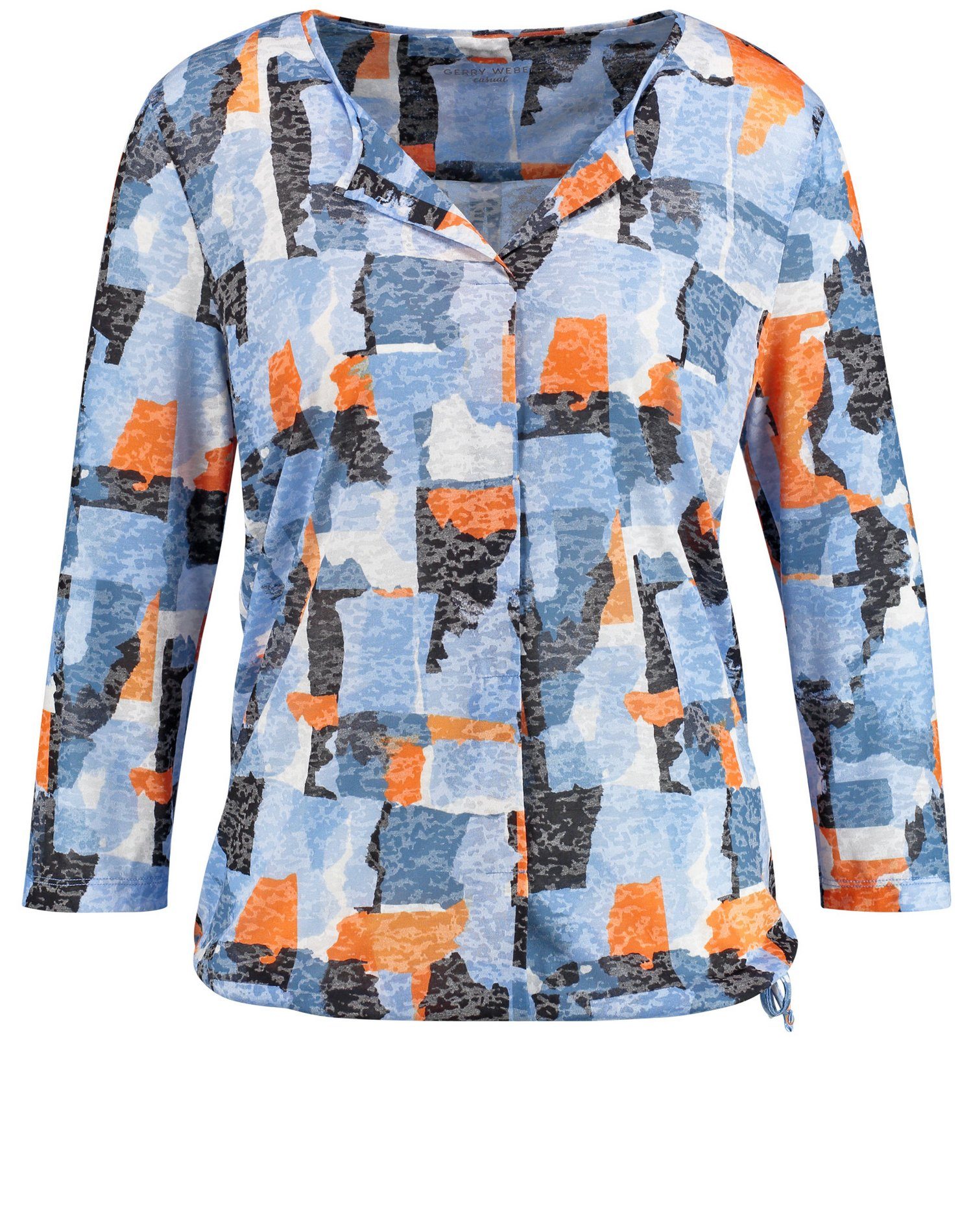 3/4 WEBER Art Arm 3/4-Arm-Shirt (1-tlg) Shirt mit Camouflage GERRY