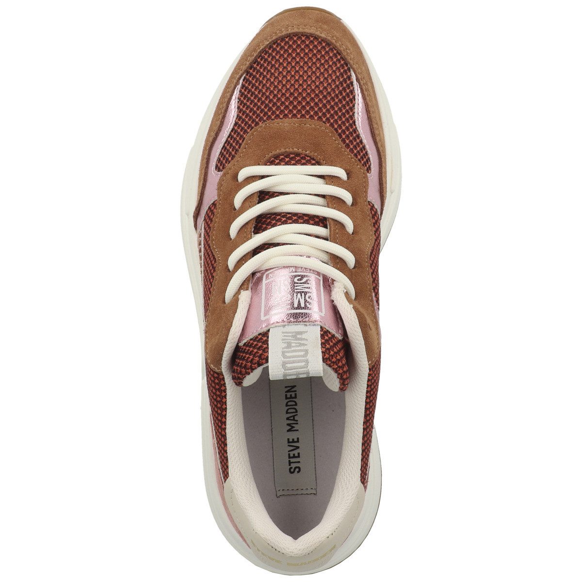 STEVE MADDEN Starlyn Damen Sneaker Turnschuhe, Sportschuhe, Freizeitschuhe, Halbschuhe, Schnürschuhe