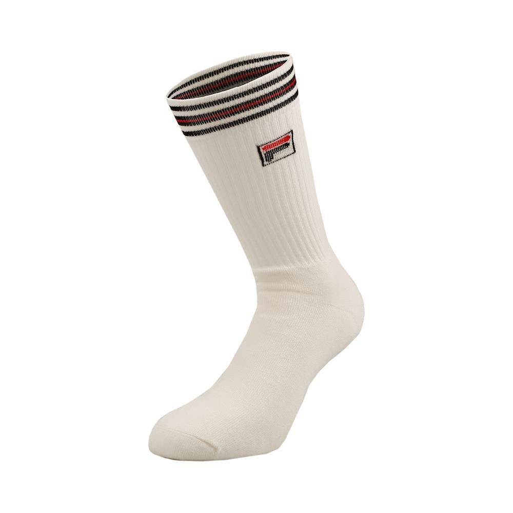 Fila Tennissocken Crew Heritage (83% Polyester) weiss Herren - 1 Paar