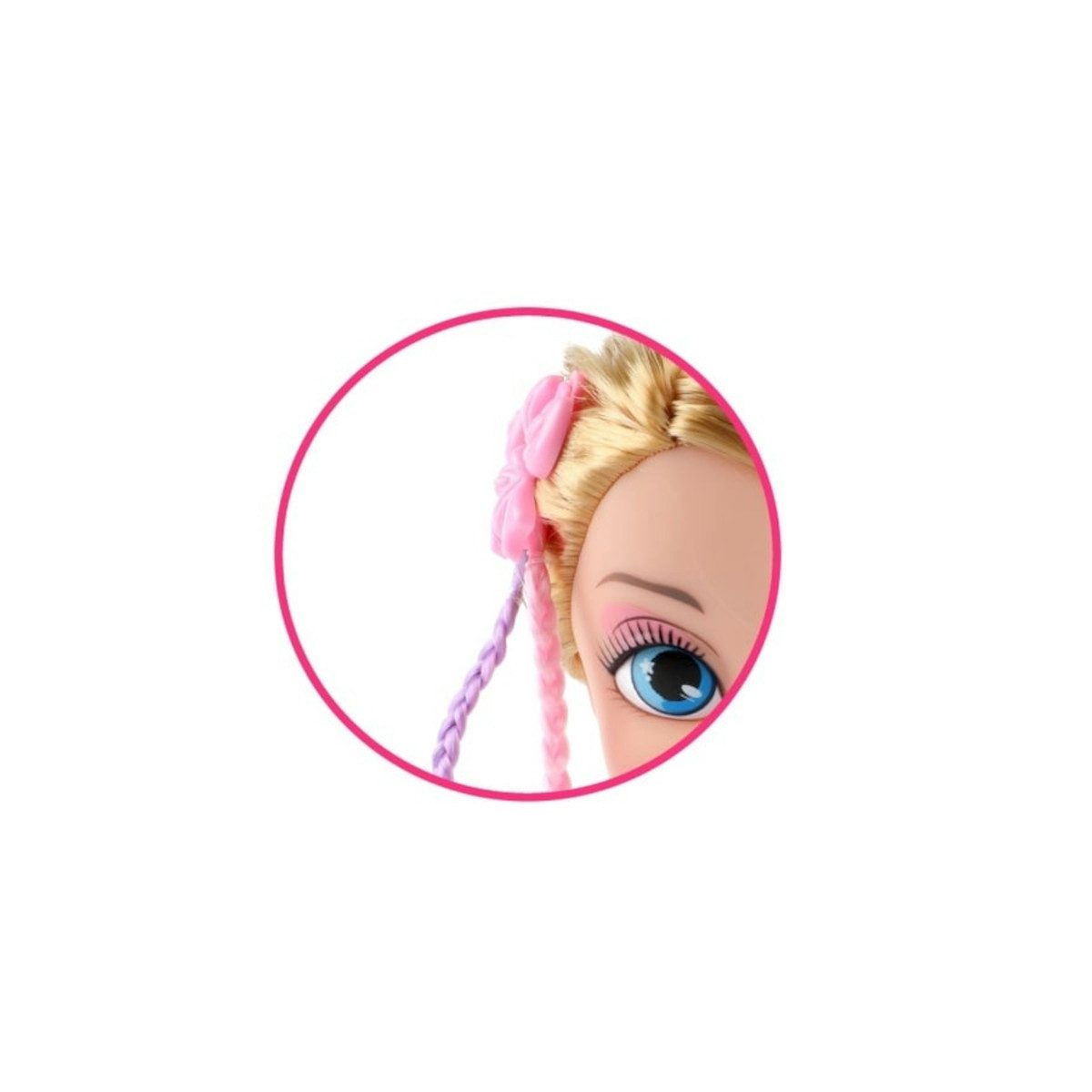 Toi-Toys Actionfigur LAUREN Styling-Kopf für Mädchen