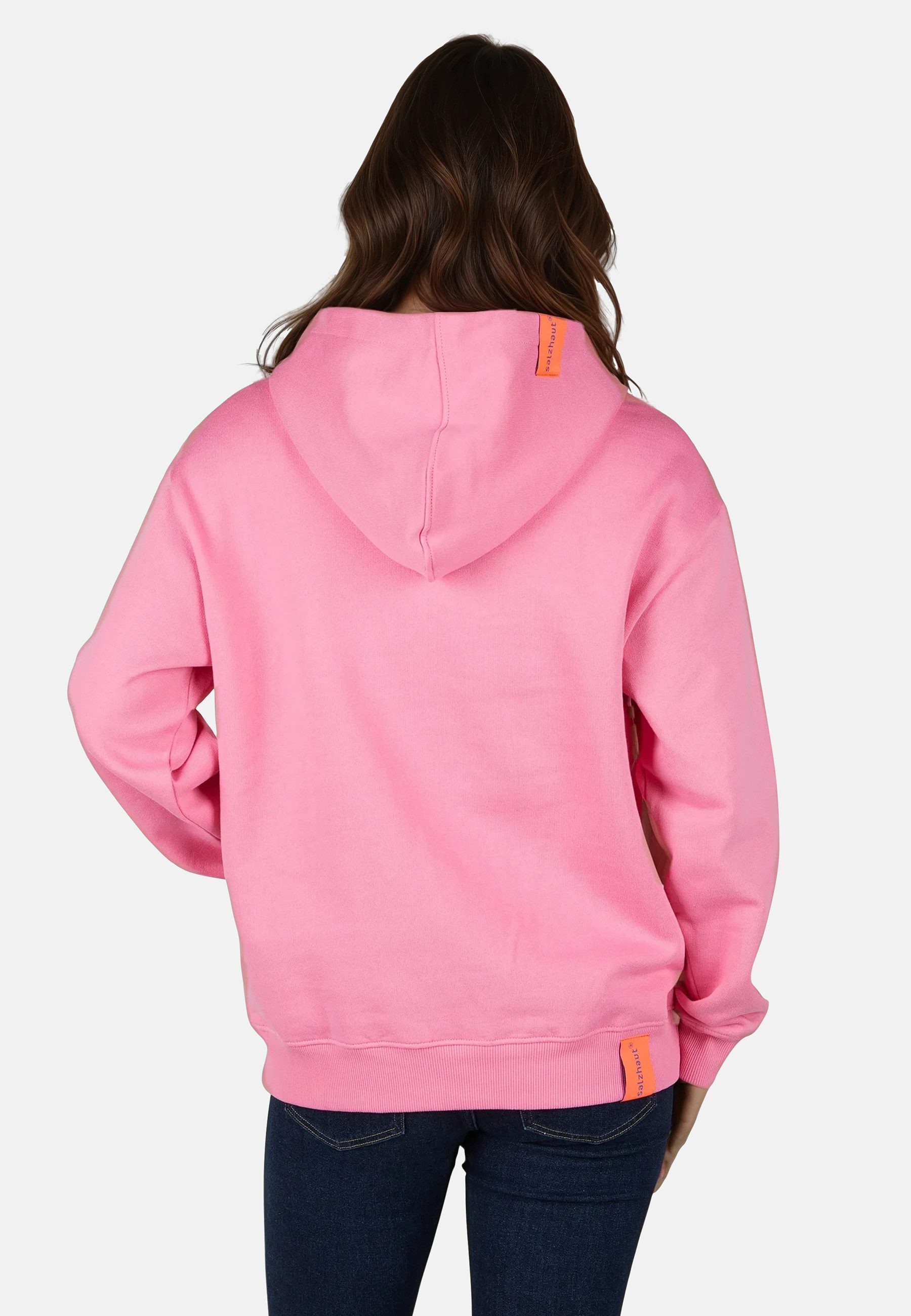 salzhaut Hoodie TIEREN Damen Oversized Damen Kapuzenpullover– lässig, frisch und nordisch charmant!