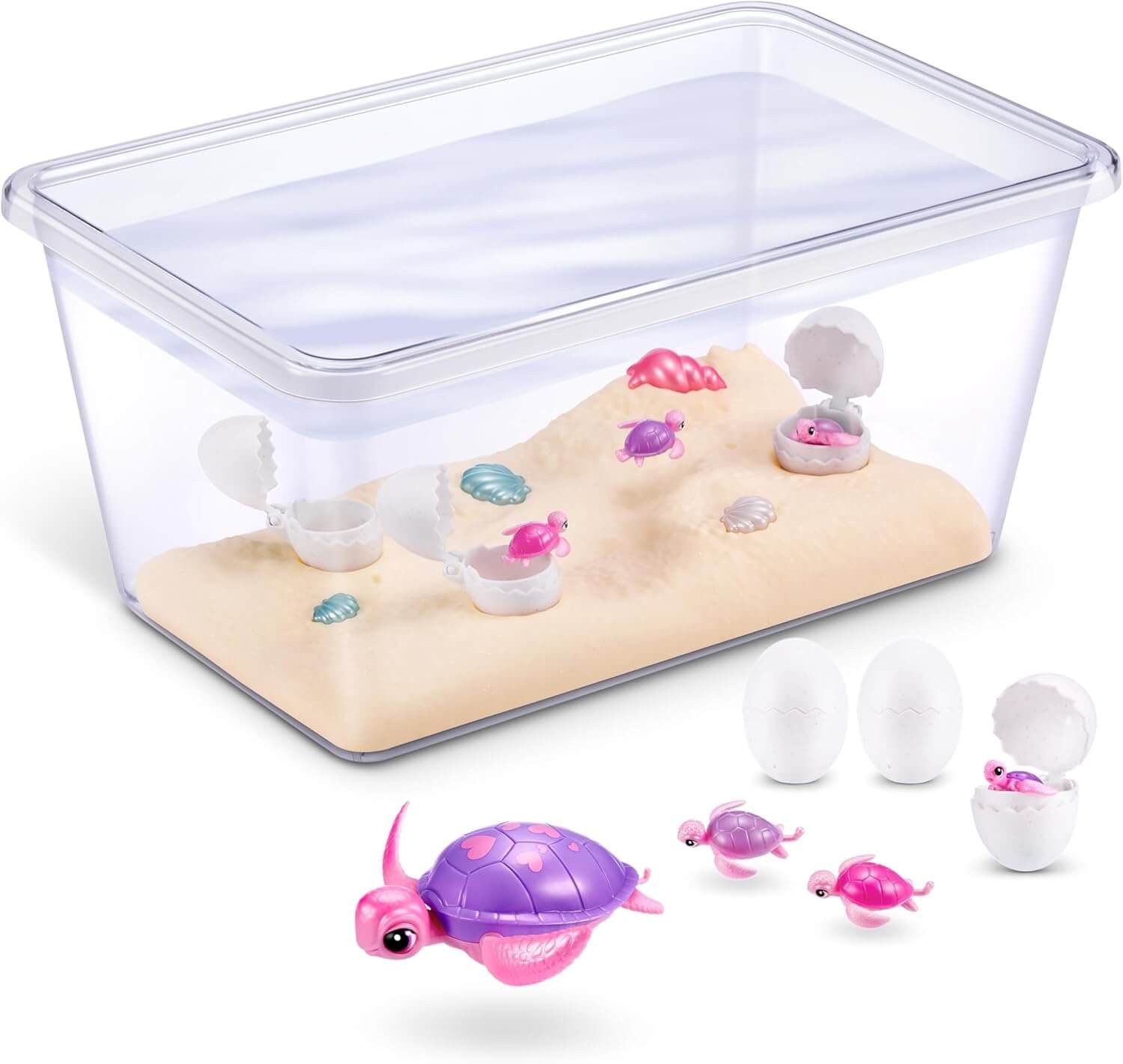 ZURU Spielfigur ZURU 9560 - Pets Alive Mama Turtle Surprise - Mama & Baby Schildkröte