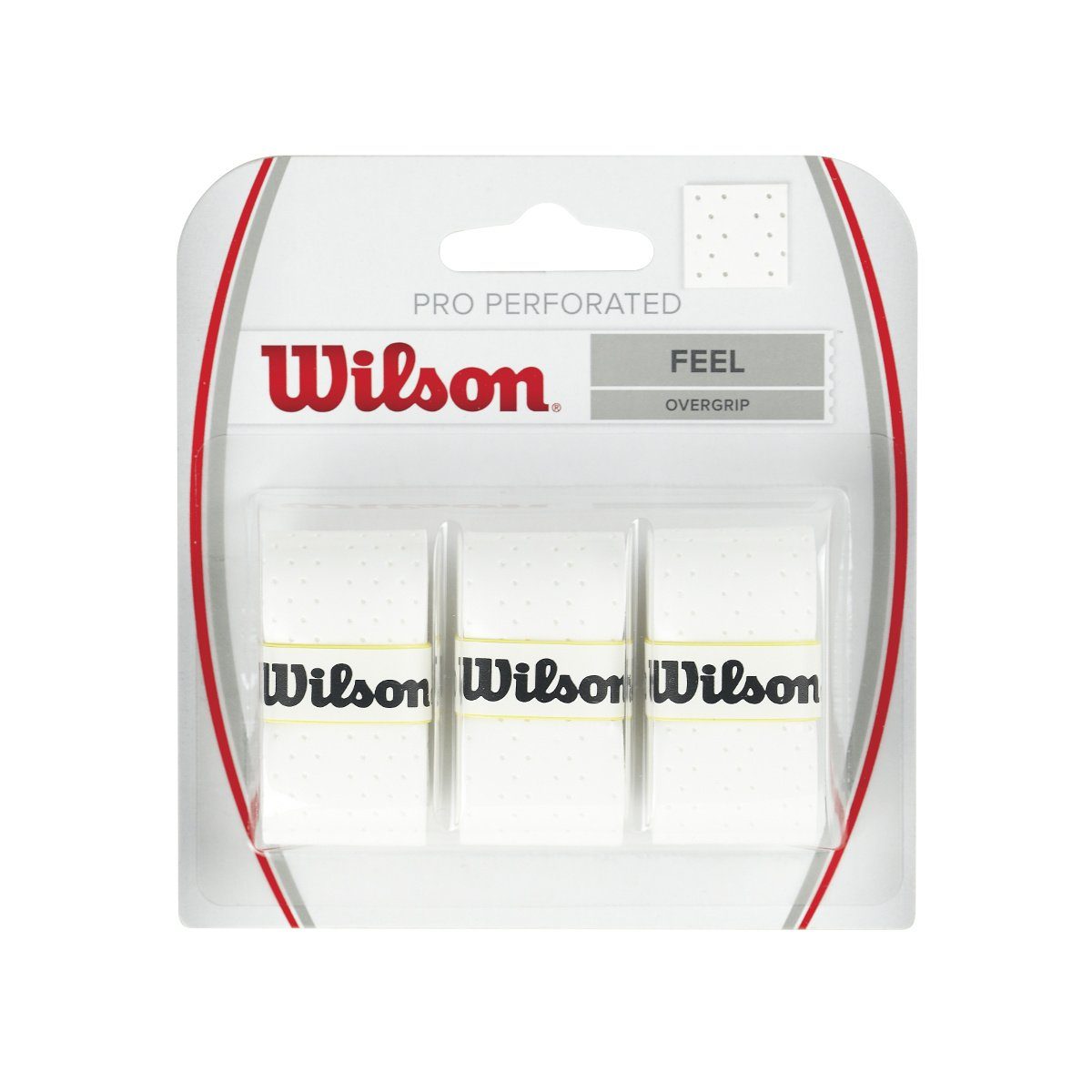 Wilson Tennisschläger Wilson Pro Overgrip perforated - Griffband, (3-tlg)
