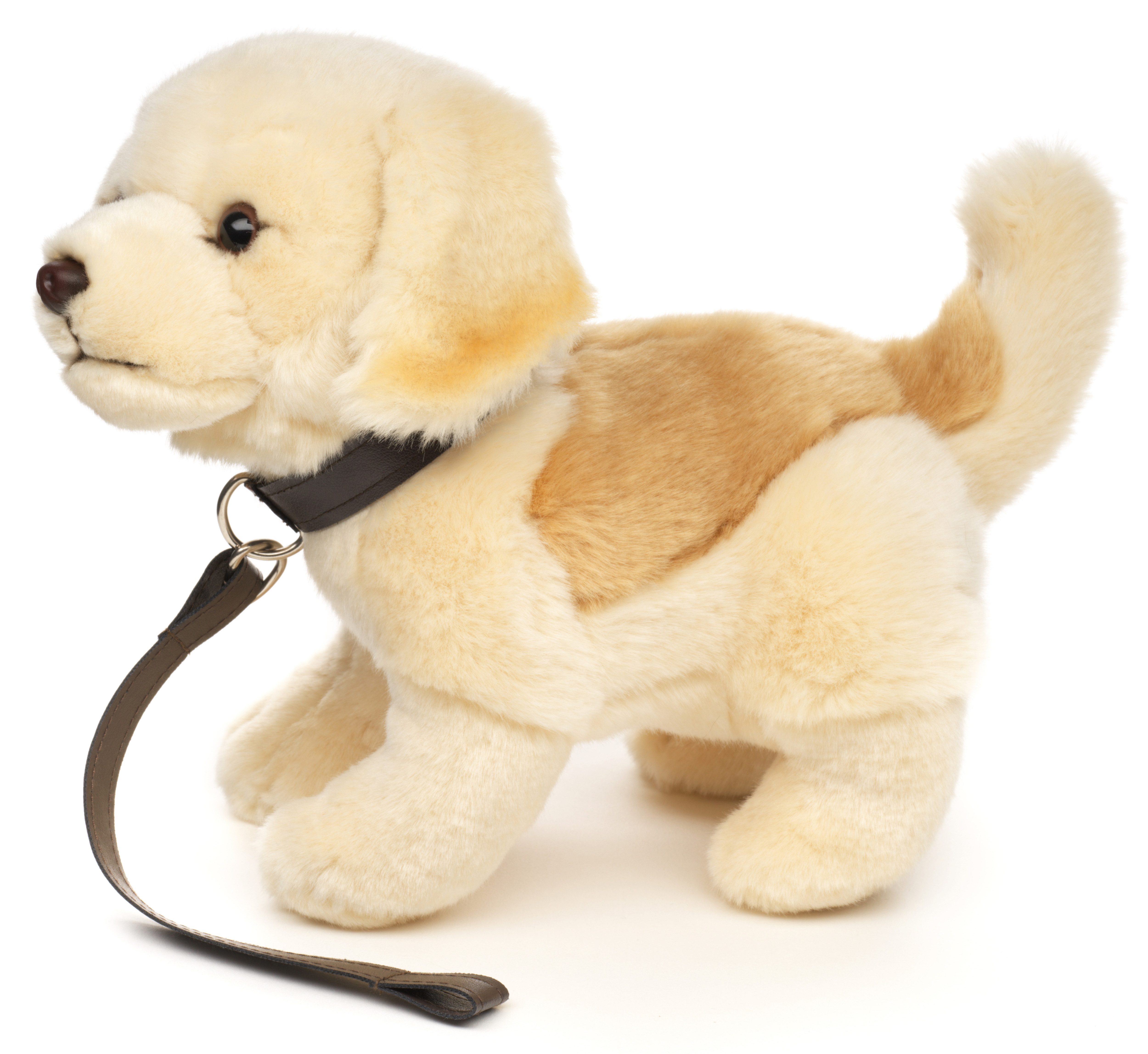 Uni-Toys Kuscheltier Golden Retriever mit Leine, stehend - 29 cm - Plüsch-H günstig online kaufen